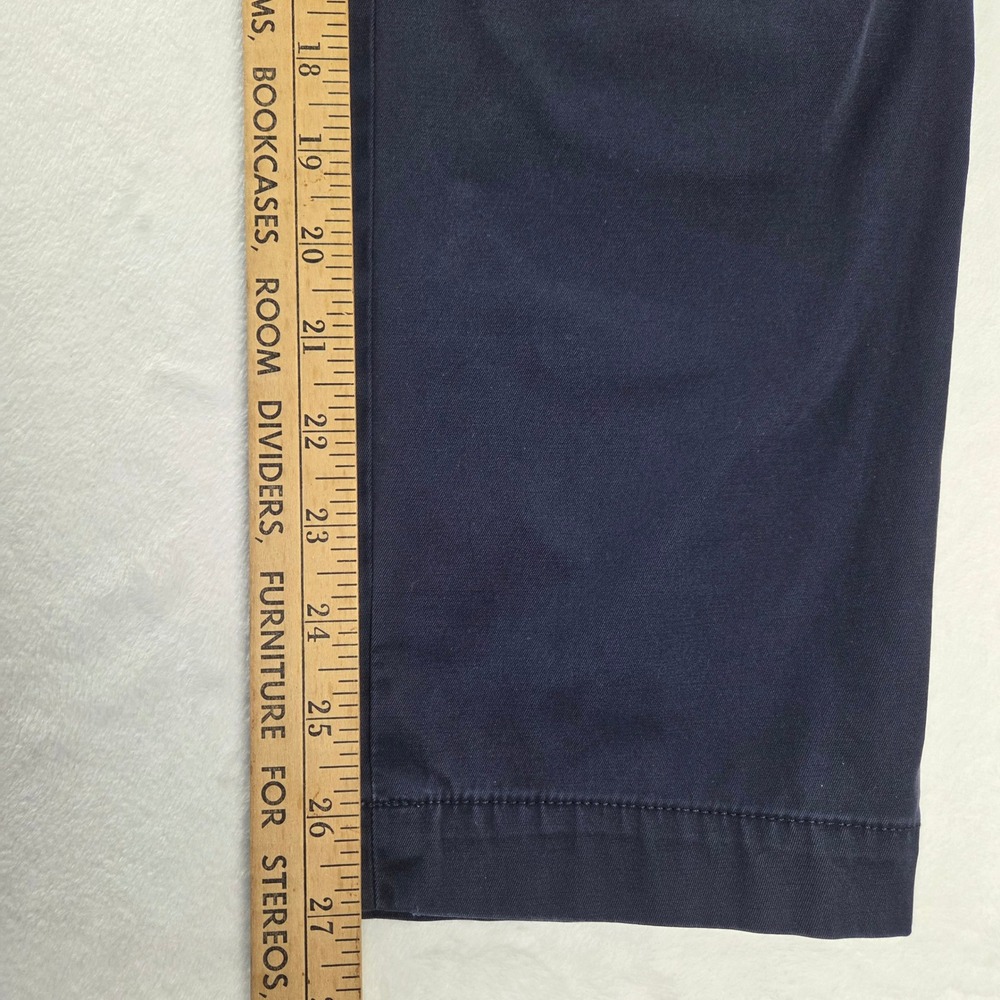 Talbots‎ The Perfect Chino Navy Blue Straight Leg Pants Womens 10P JO3069 - Picture 3 of 8